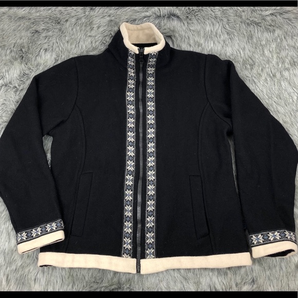 Kuhl Sweaters - Alf Kuhl Wool Nordic Pattern  Full Zip Womens